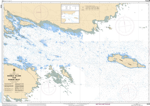 CHS Chart 5629: Marble Island to/Ã  Rankin Inlet