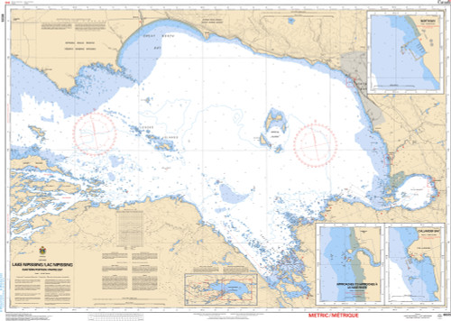 CHS Chart 6035: Lake Nipissing / Lac Nipissing(Eastern Portion / Partie est)