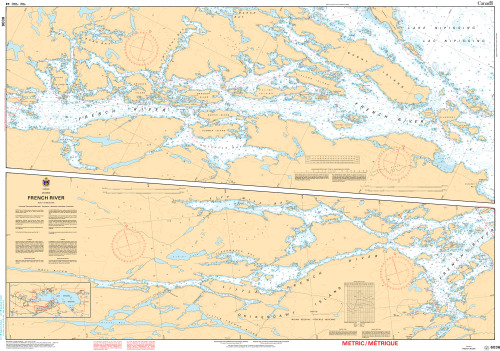 CHS Chart 6036: French River