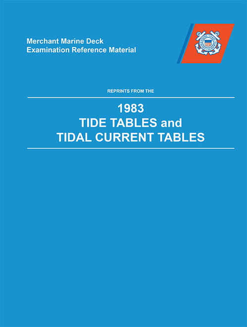MMDREF Tide Tables & Tidal Current Tables 1983 (HARDCOVER)