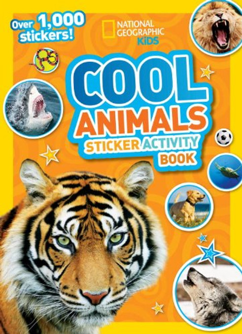 National Geographic Kids: Cool Animals Sticker Activity Book