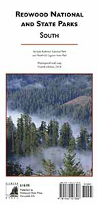 Redwood National and State Parks - South 5th Ed 2021 (FOLDED MAP)