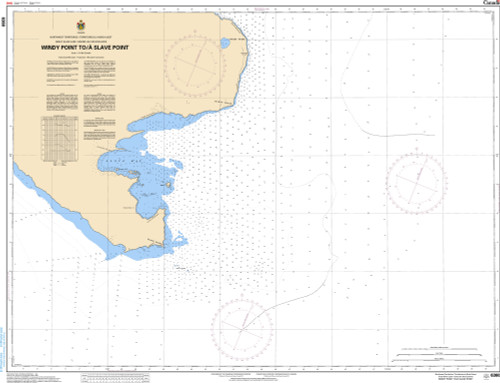 CHS Chart 6360: Windy Point to/Ã  Slave Point