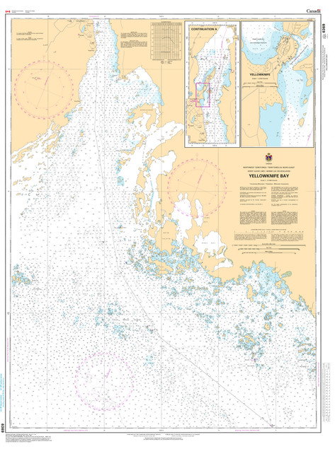 CHS Chart 6369: Yellowknife Bay