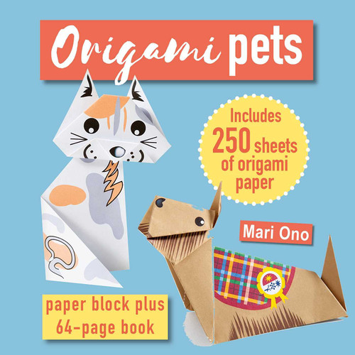Origami Pets: Paper block plus 64-page book