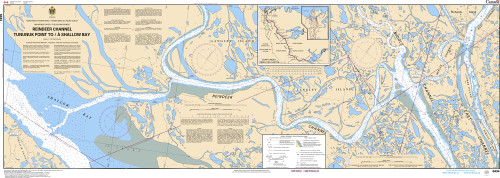 CHS Chart 6434: Reindeer Channel, Tununuk Point to/Ã  Shallow Bay