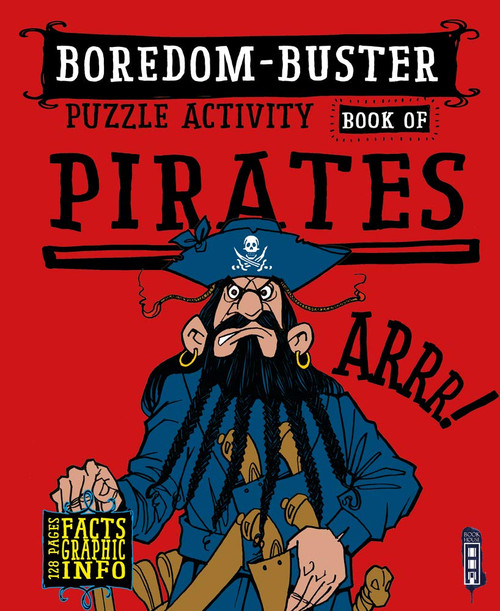 Boredom-Buster Puzzle Activity Book of Pirates