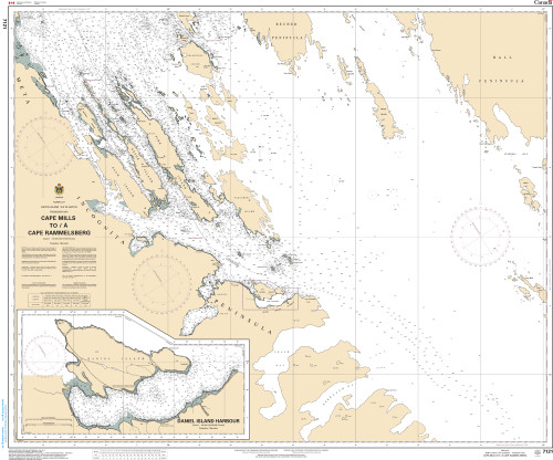 CHS Chart 7121: Cape Mills to/Ã  Cape Rammelsberg