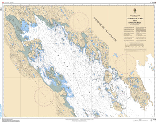 CHS Chart 7122: Culbertson Island to/Ã  Koojesse Inlet