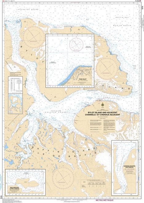 CHS Chart 7212: Bylot Island and Adjacent Channels