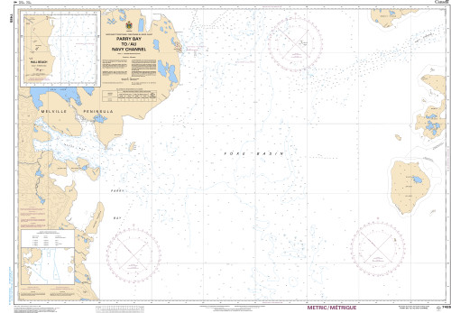CHS Chart 7485: Parry Bay to/au Navy Channel