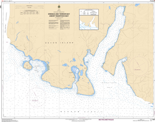 CHS Chart 7527: Erebus Bay and/et Radstock Bay
