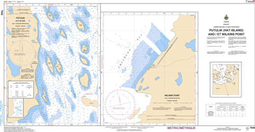 CHS Chart 7646: McClintock Bay and/et Wilkins Point
