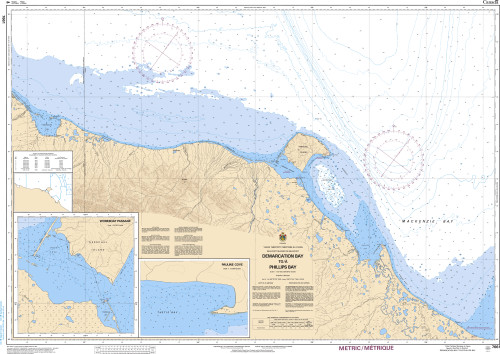 CHS Chart 7661: Demarcation Bay to/Ã  Philips Bay