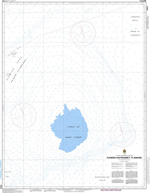 CHS Chart 8013: Flemish Cap/Bonnet Flamand