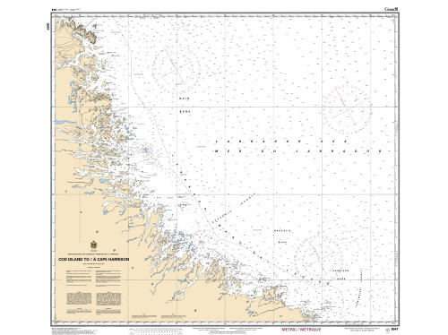 CHS Chart 8047: Cod Island to/Ã  Cape Harrison