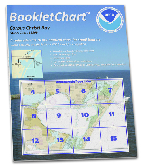 NOAA BookletChart 11309: Corpus Christi Bay