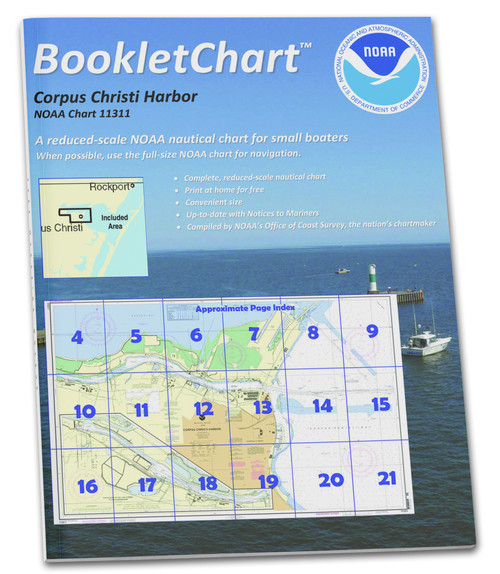 NOAA BookletChart 11311: Corpus Christi Harbor