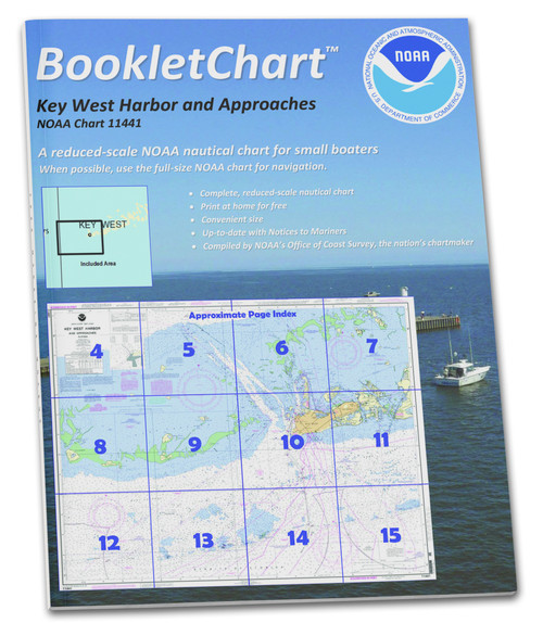 NOAA BookletChart 11441: Key West Harbor and Approaches
