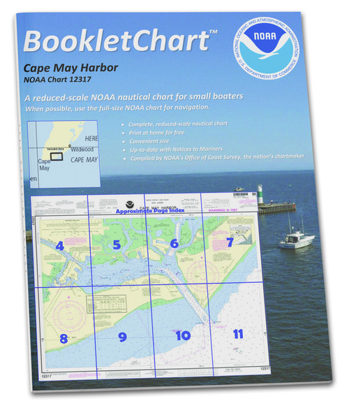 NOAA BookletChart 12317: Cape May Harbor