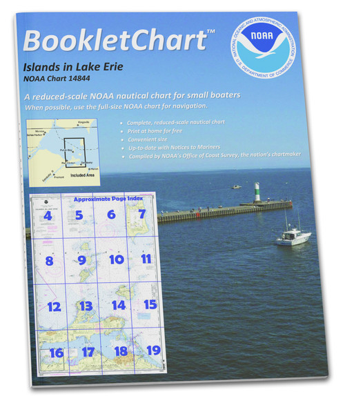 NOAA BookletChart 14844: Islands in Lake Erie;Put-in-Bay