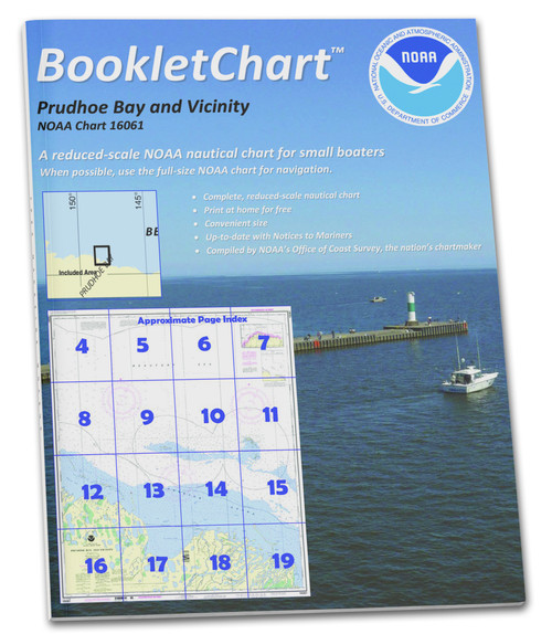 HISTORICAL NOAA Booklet Chart 16061: Prudhoe Bay and Vicinity