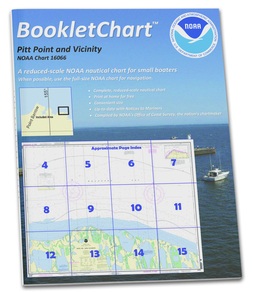 HISTORICAL NOAA Booklet Chart 16066: Pitt Pt. and Vicinity