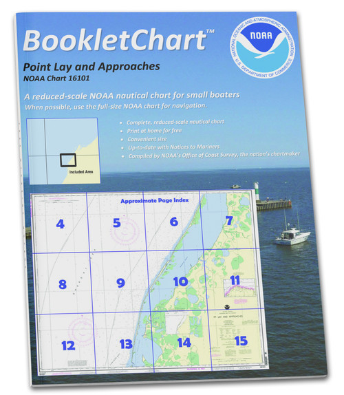 HISTORICAL NOAA Booklet Chart 16101: Pt. Lay and approaches