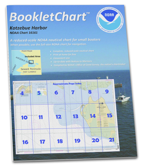 HISTORICAL NOAA Booklet Chart 16161: Kotzebue Harbor and Approaches HISTORICAL NOAA Booklet Chart 16161: Kotzebue Harbor and Approaches