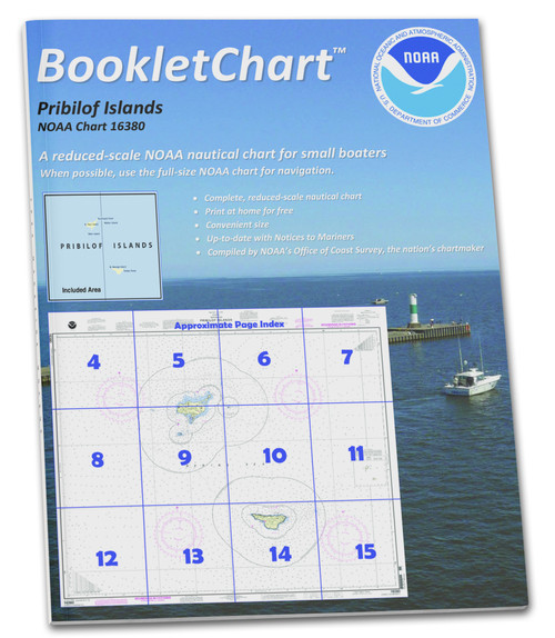 NOAA Booklet Chart 16380: Pribilof Islands