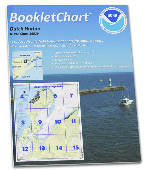 NOAA BookletChart 16529: Dutch Harbor