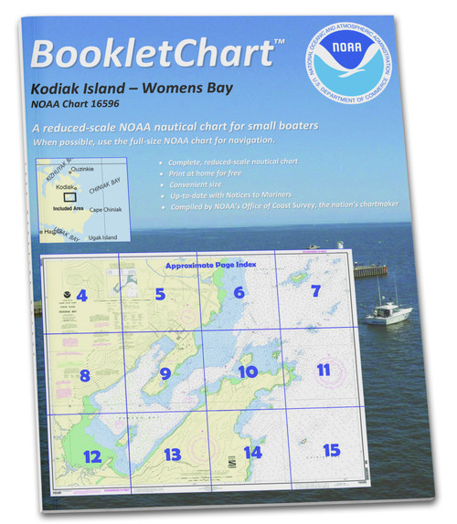 NOAA BookletChart 16596: Womens Bay