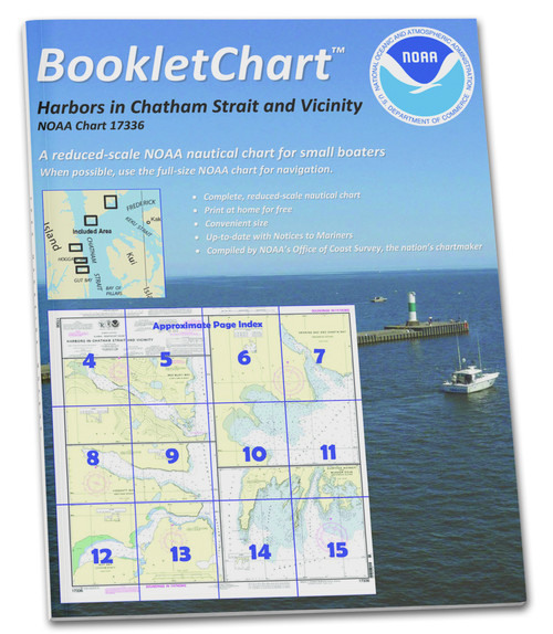 HISTORICAL NOAA BookletChart 17336: Harbors in Chatham Strait and Vicinity Gut Bay: Chatham Strait;Hoggatt. HISTORICAL NOAA BookletChart 17336: Harbors in Chatham Strait and Vicinity Gut Bay: Chatham Strait;Hoggatt.