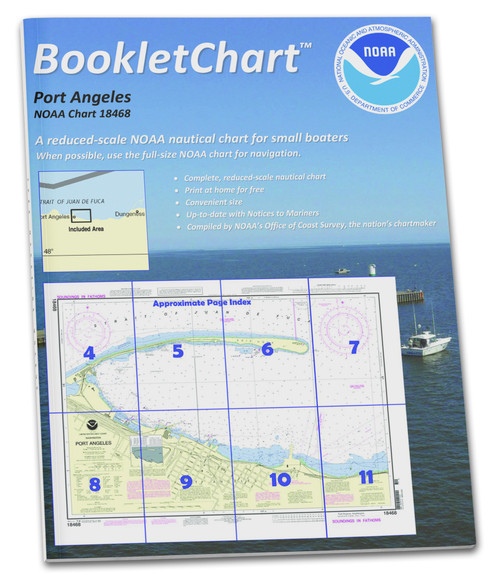 NOAA BookletChart 18468: Port Angeles
