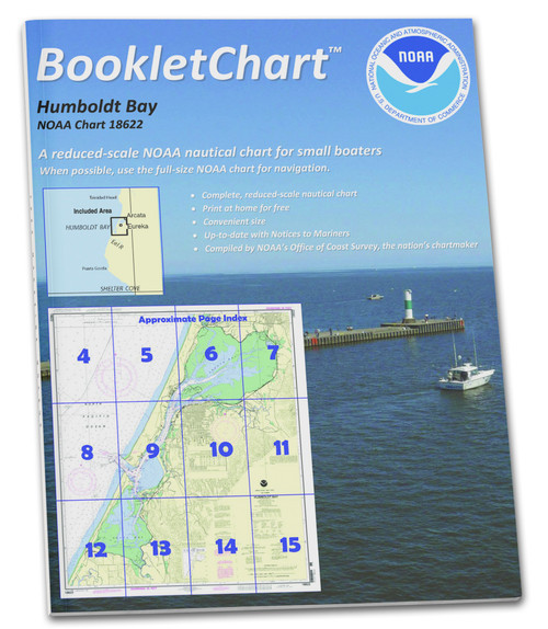 NOAA BookletChart 18622: Humboldt Bay