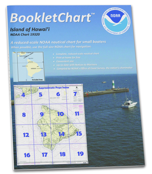 NOAA BookletChart 19320: Island of Hawai'i