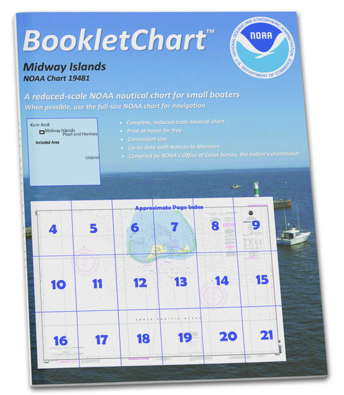 NOAA BookletChart 19481: Hawai'ian Islands Midway Islands