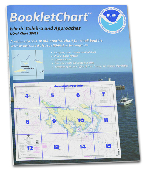NOAA BookletChart 25653: Isla de Culebra and Approaches