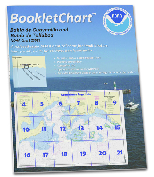 NOAA Booklet Chart 25681: Bahia de Guayanilla and Bahia de Tallaboa