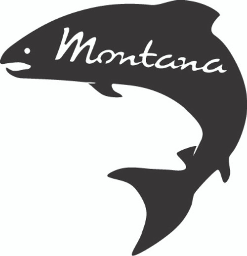 Salmon w/ Montana MAGNET