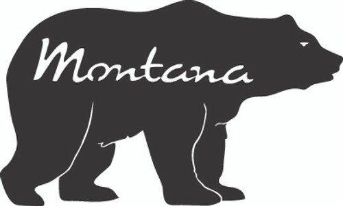 Bear w/ Montana MAGNET