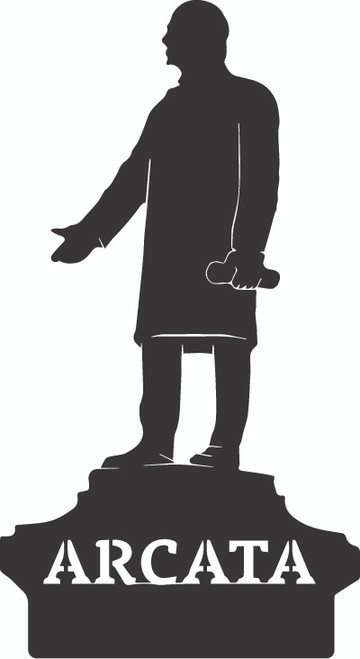 Arcata Mckinley Statue MAGNET