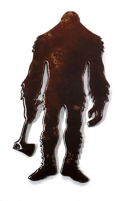 SCOUT Cryptid w/ Hatchet MAGNET