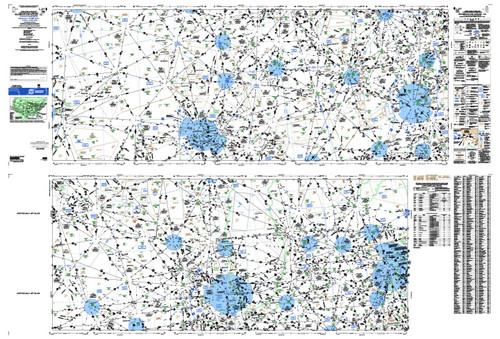 Enroute Charts Low Altitude (Folded), Chart: Enroute Low Altitude L 27/28 (ELUS27) [CLONE]