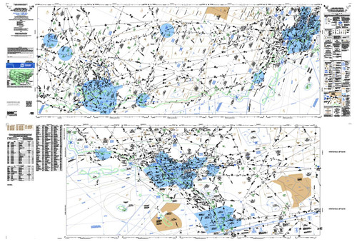 Enroute Charts Low Altitude (Folded), Chart: Enroute Low Altitude L 3/4 (ELUS3) [CLONE]