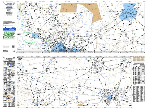 Enroute Charts Low Altitude (Folded), Chart: Enroute Low Altitude L 7/8 (ELUS7) [CLONE]