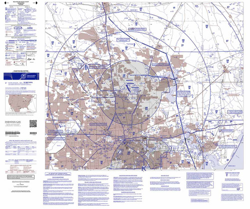 VFR Helicopter Route charts (Folded), Folded Chart: Houston (HELHOU) [CLONE]