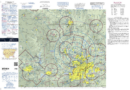 Terminal Area Charts (Folded), Folded Chart: Kansas City (TKC)