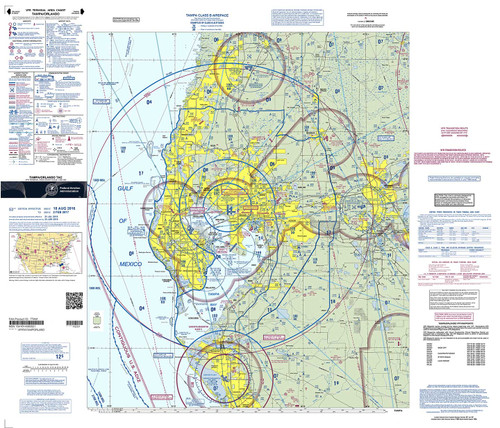 Terminal Area Charts (Folded), Folded Chart: Tampa/Orlando (TTAM)