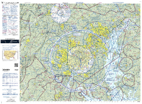 Terminal Area Charts (Folded), Folded Chart: Washington/Baltimore (TWAS)